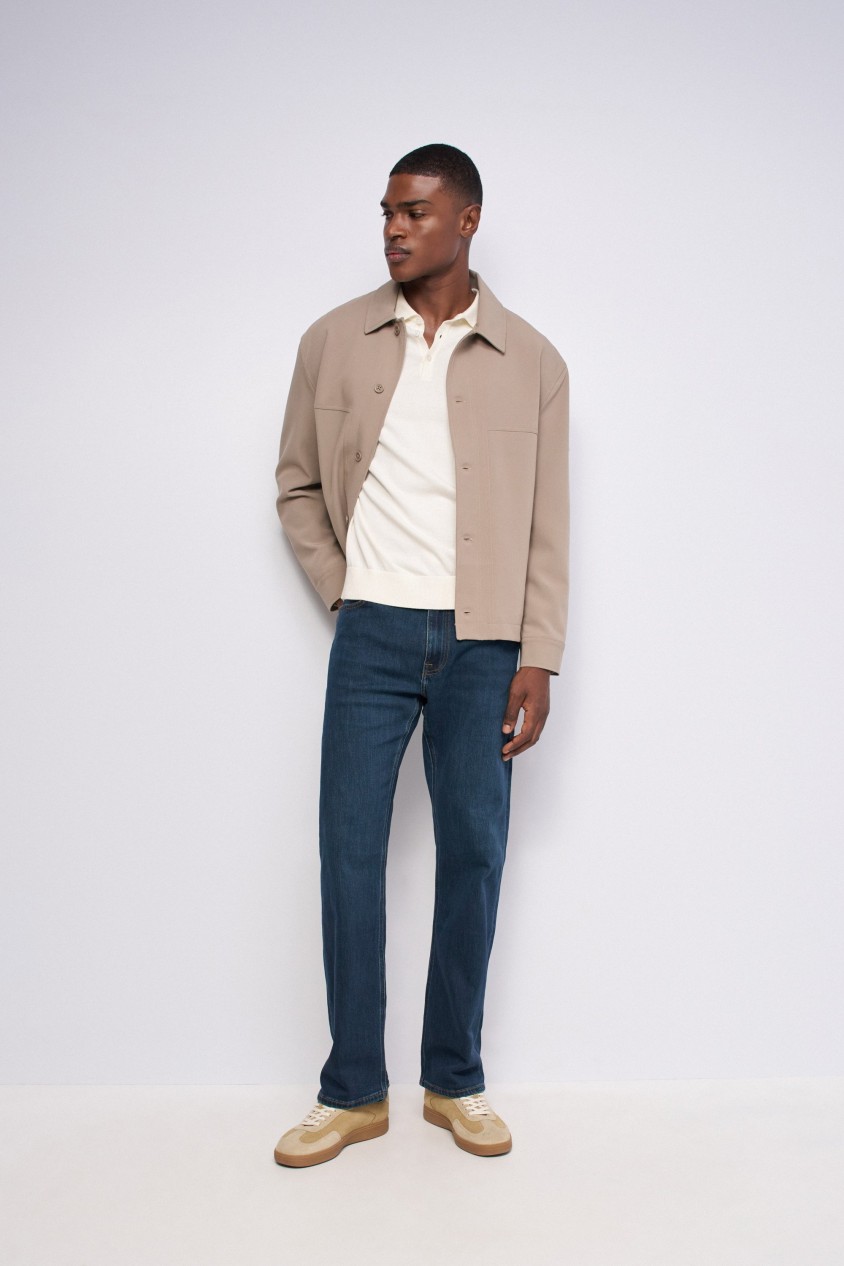 STRAIGHT FIT JEANS