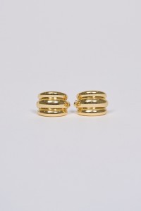 PENDIENTES DE ARO CON EFECTO TRIPLE