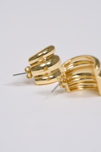 PENDIENTES DE ARO CON EFECTO TRIPLE
