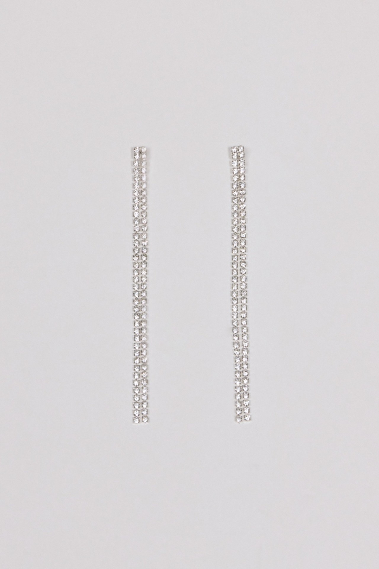 LANGE OORBELLEN MET GLANZENDE DETAILS