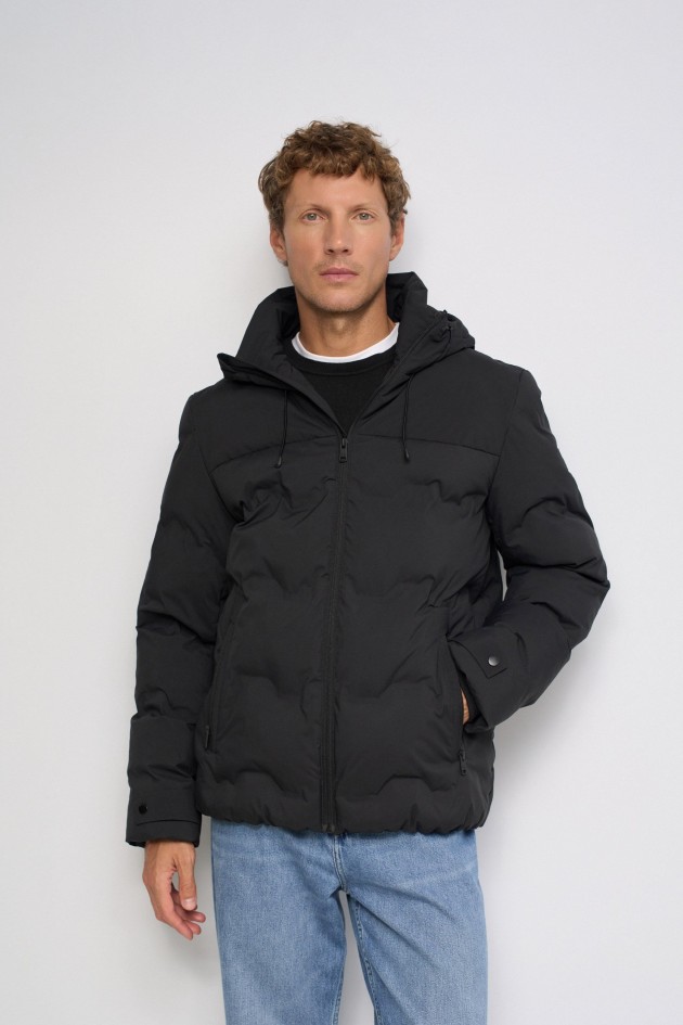 CASACO PUFFER COM CAPUZ
