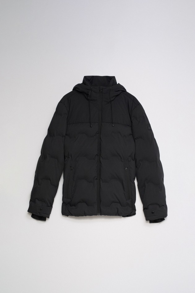 CASACO PUFFER COM CAPUZ