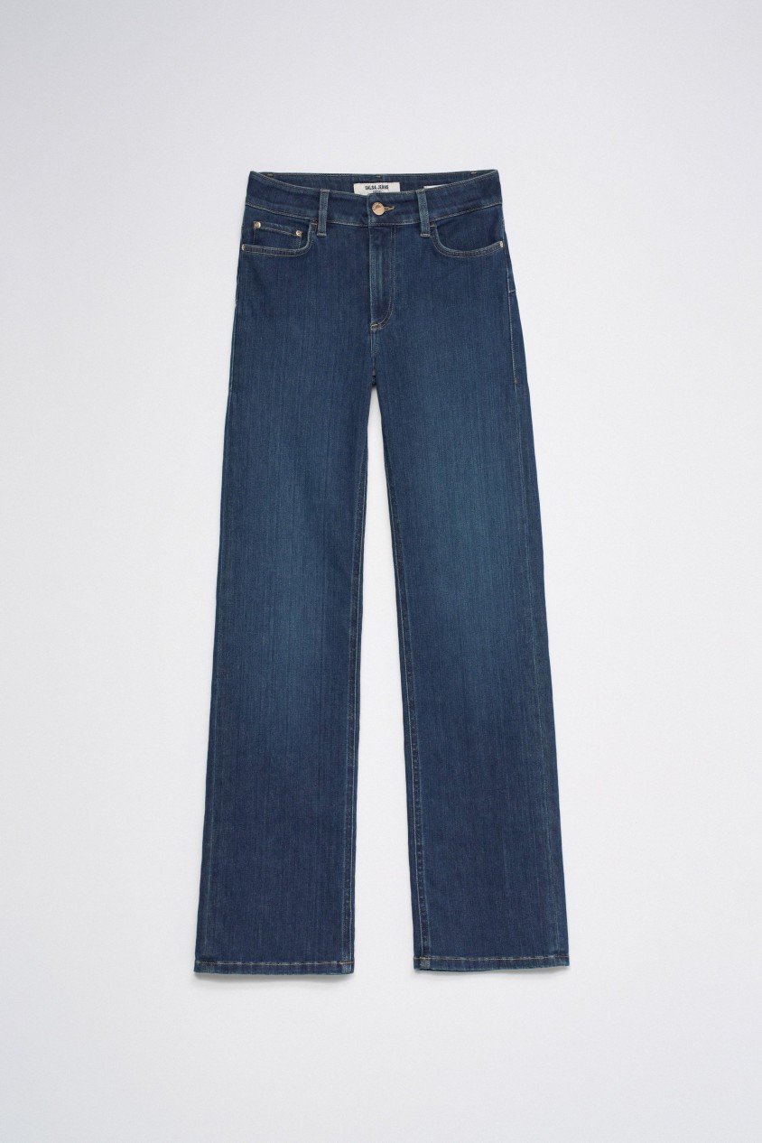 DESTINY PUSH UP STRAIGHT JEANS