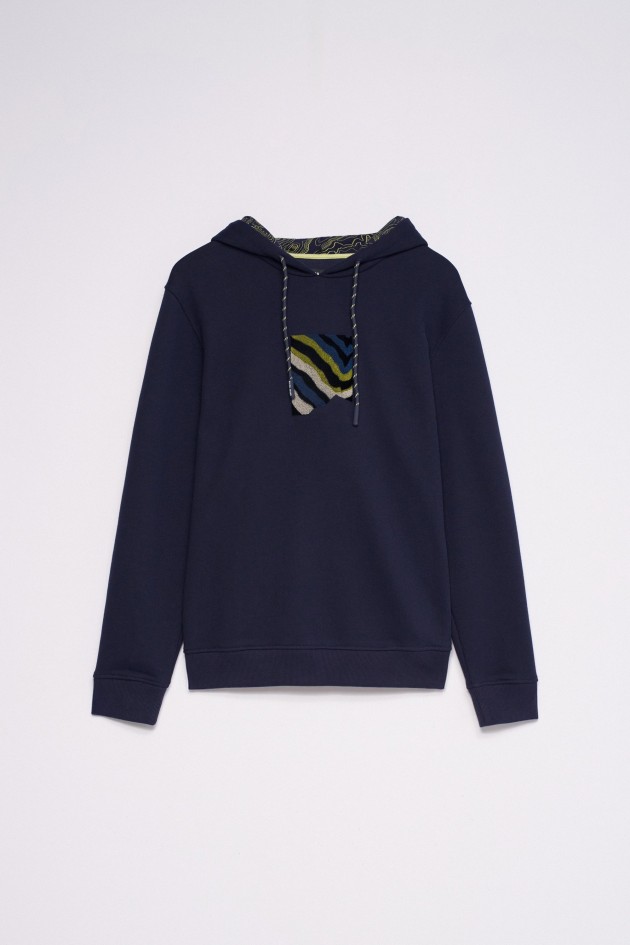 SUDADERA ESTAMPADA CON CAPUCHA