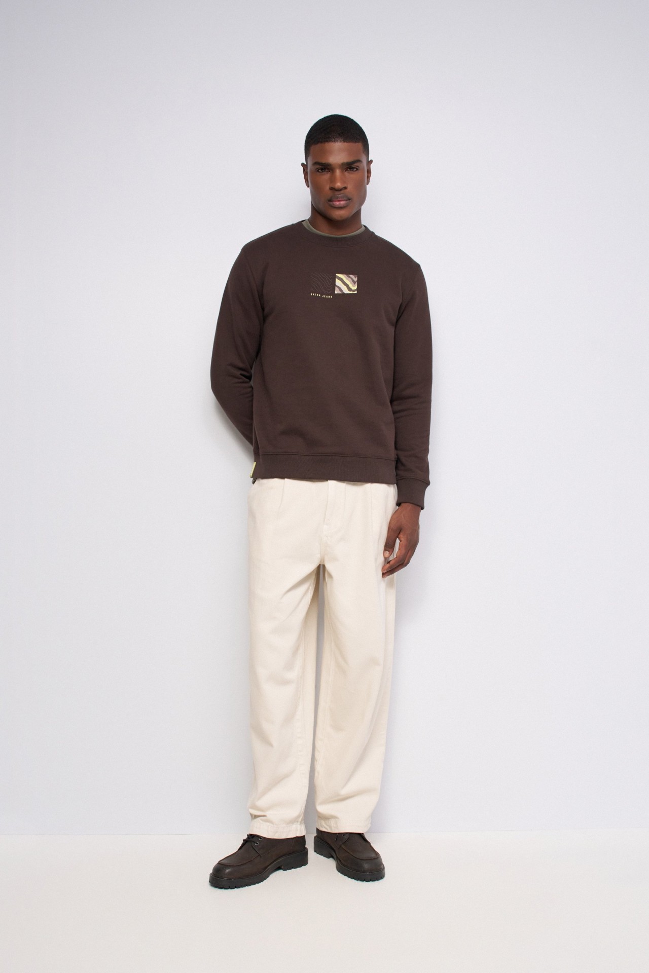 SWEATSHIRT MET PRINT