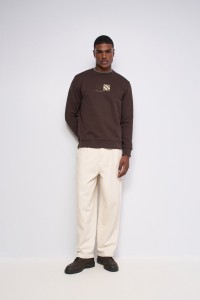 SWEATSHIRT MET PRINT