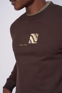 SWEATSHIRT MET PRINT