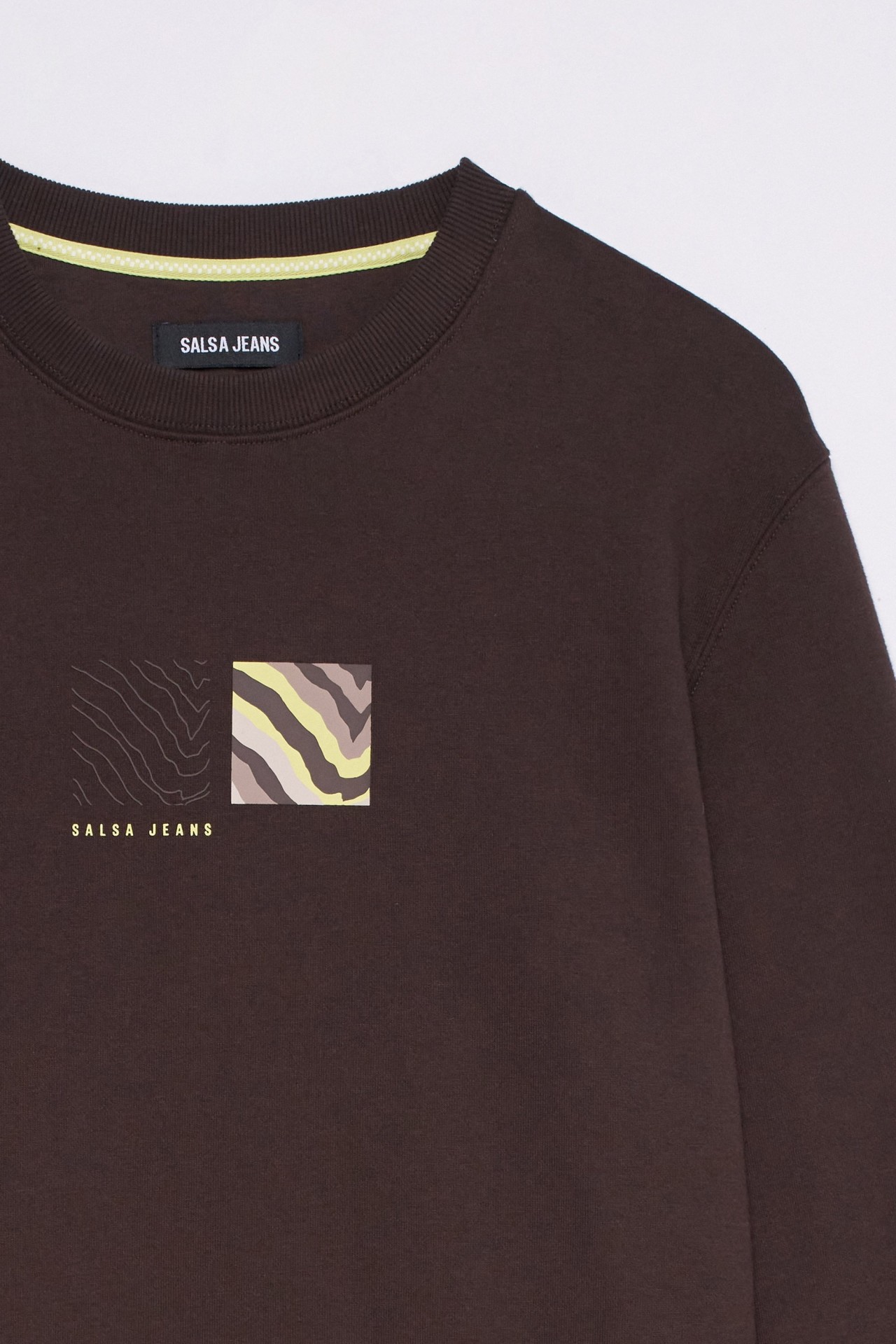 SWEATSHIRT MET PRINT