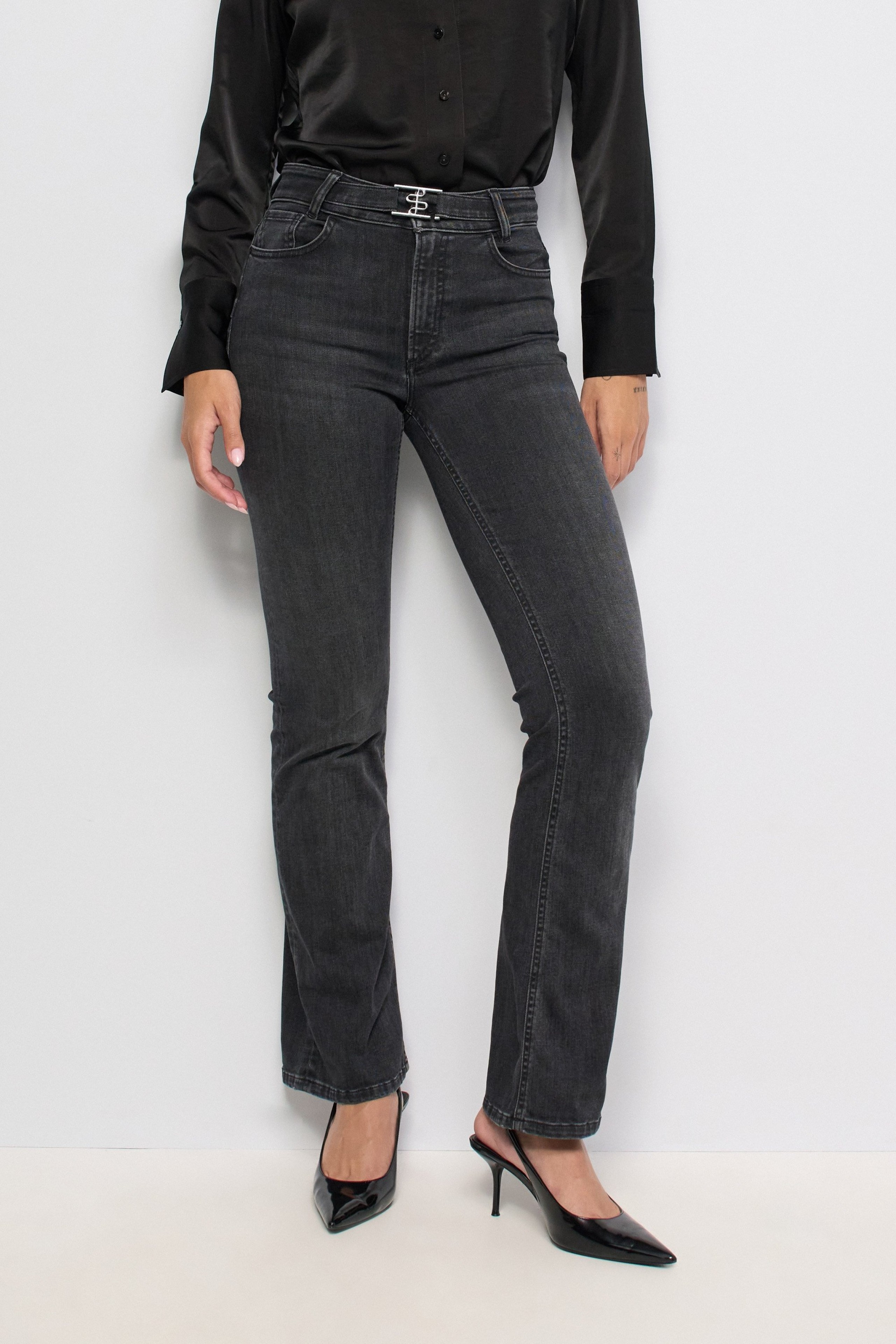 DESTINY PUSH UP BOOTCUT JEANS