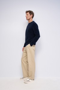 VELVET-EFFECT JUMPER