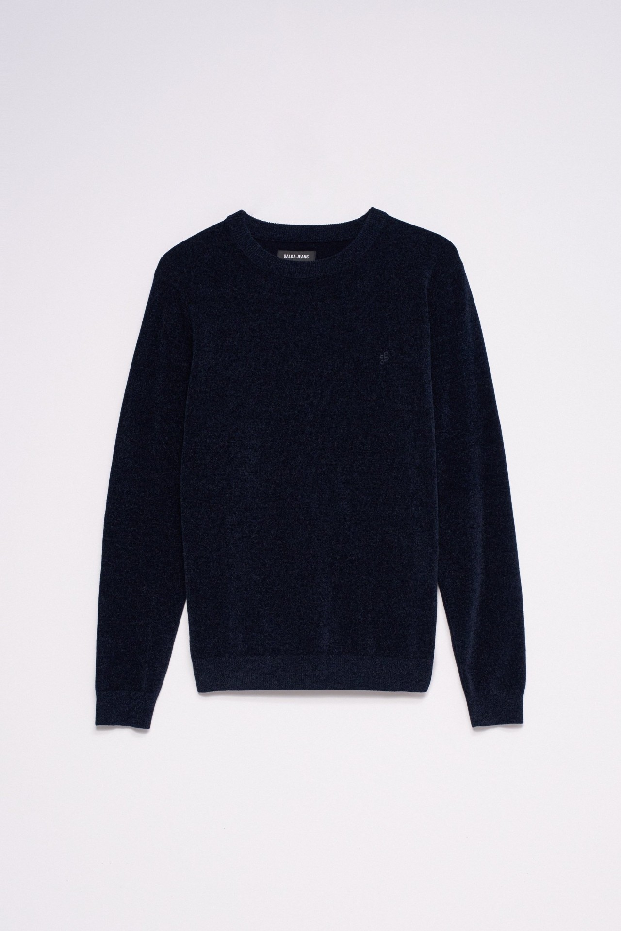 VELVET-EFFECT JUMPER