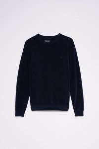 VELVET-EFFECT JUMPER