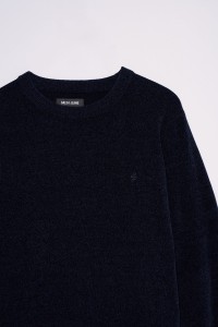 VELVET-EFFECT JUMPER
