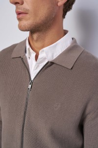 CARDIGAN EM MALHA