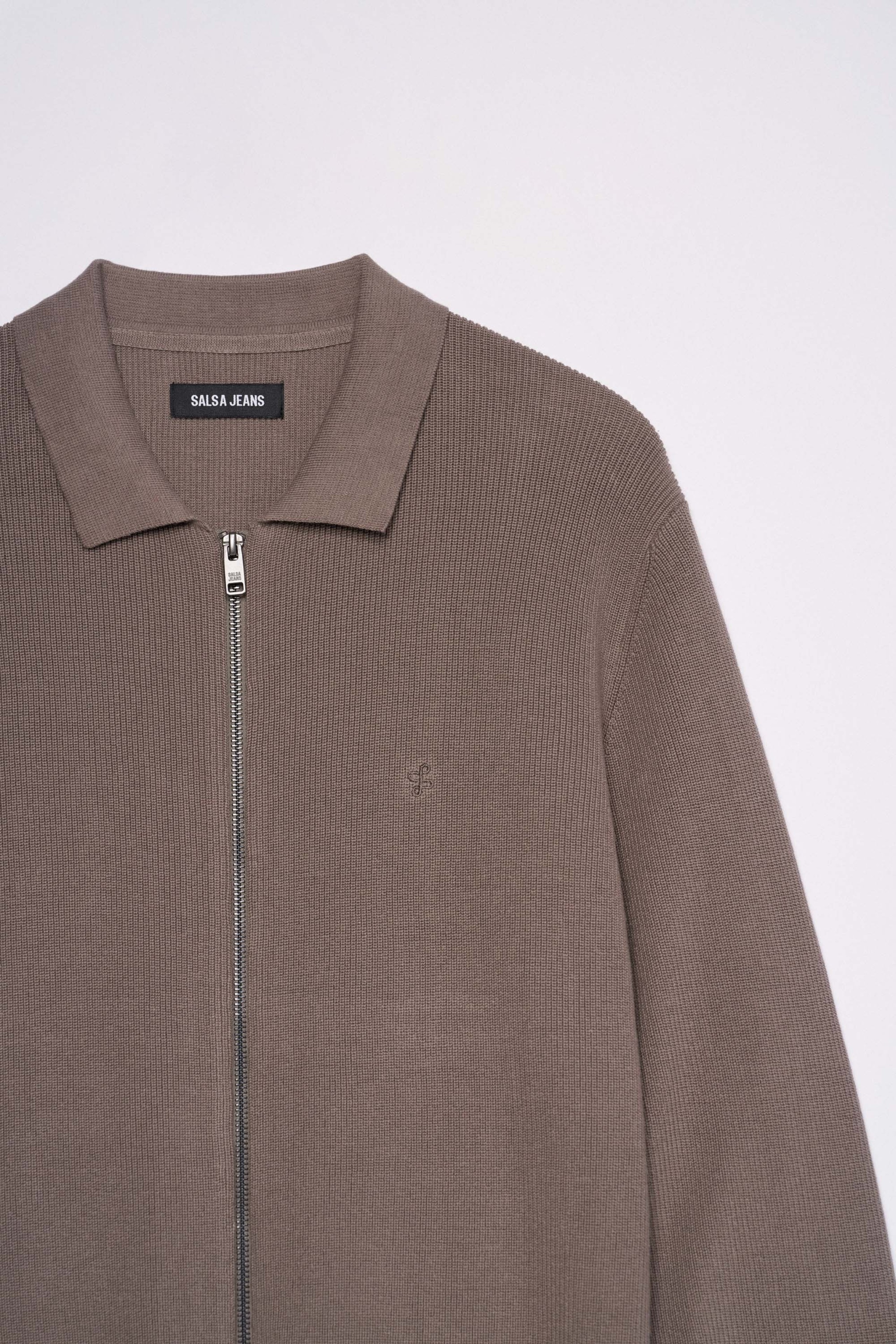 CARDIGAN EM MALHA