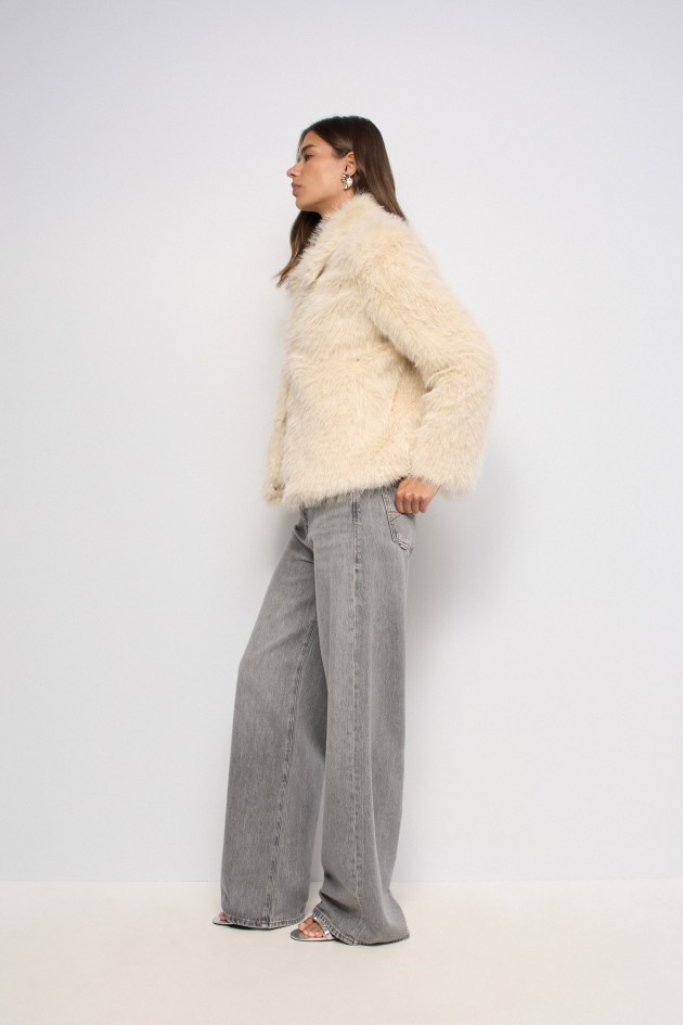 FAUX FUR COAT