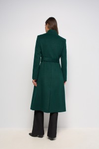 LANGE GRACE WOLLEN JAS MET RIEM