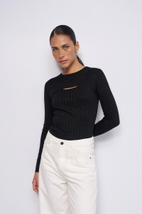 FEINSTRICKPULLOVER MIT LUREX