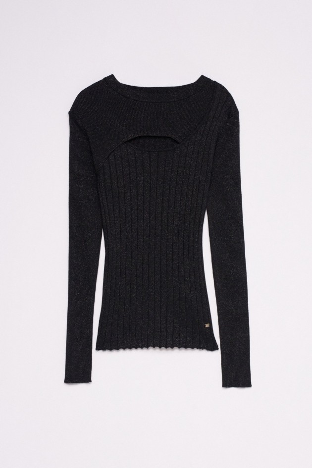 FEINSTRICKPULLOVER MIT LUREX