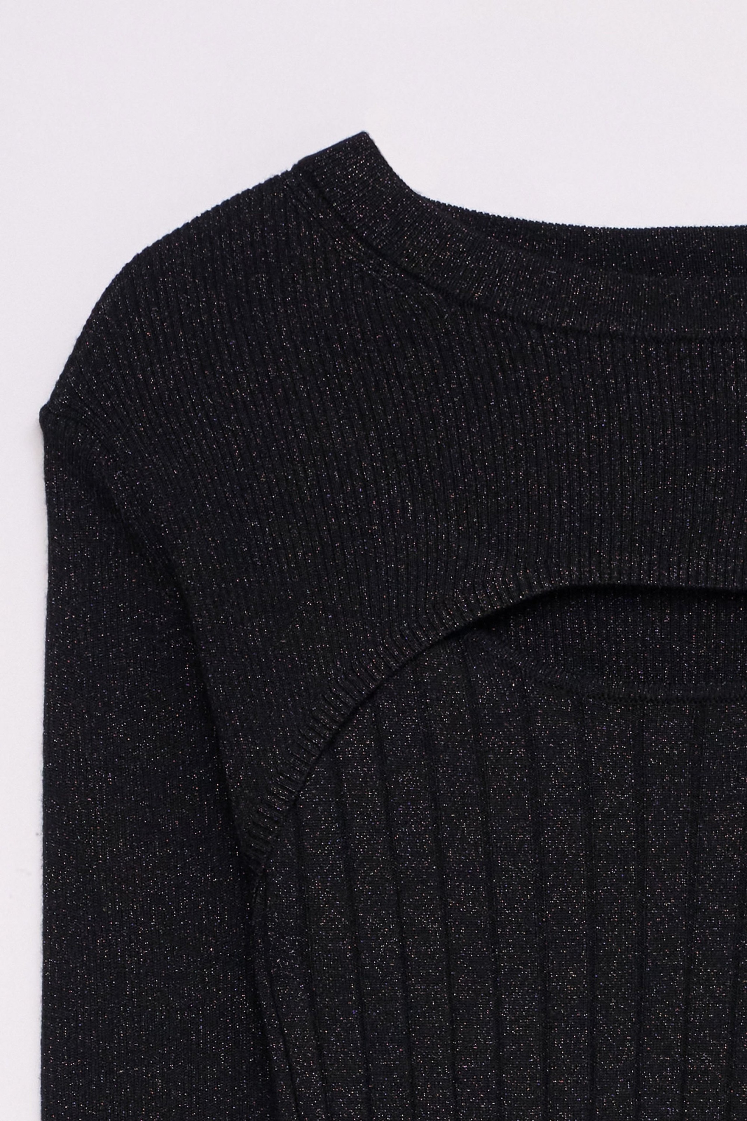 FINE KNIT JUMPER WITH LUREX