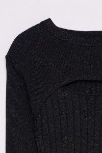 FEINSTRICKPULLOVER MIT LUREX