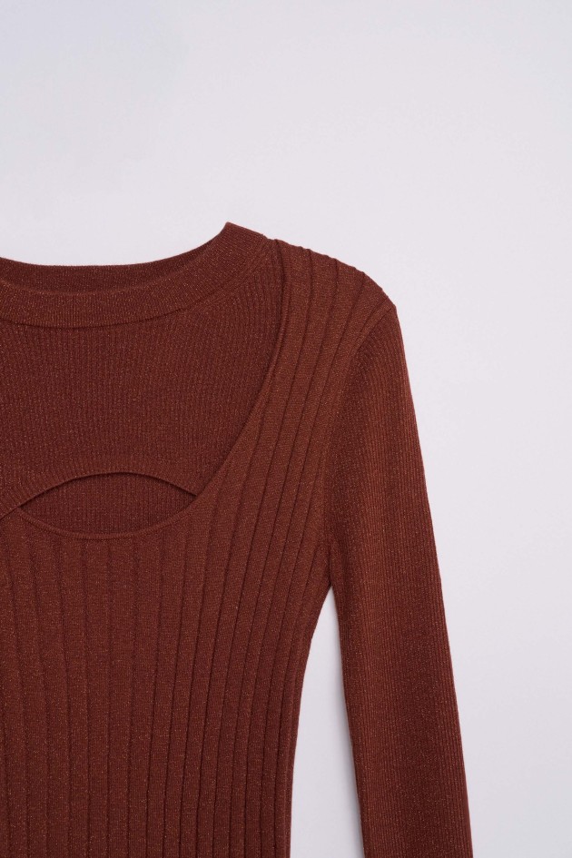 FEINSTRICKPULLOVER MIT LUREX