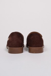 SUEDE LOAFERS