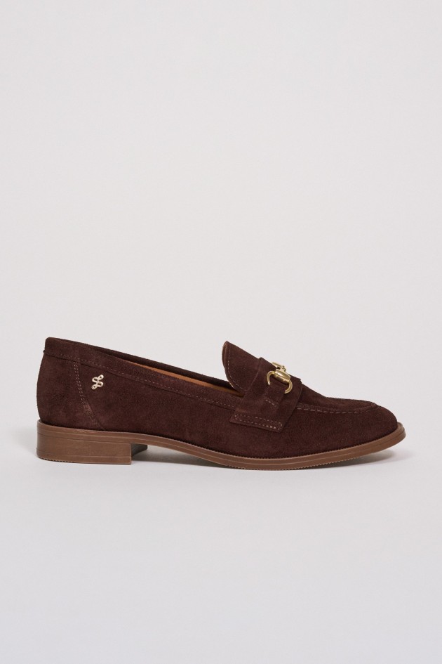 SUEDE LOAFERS