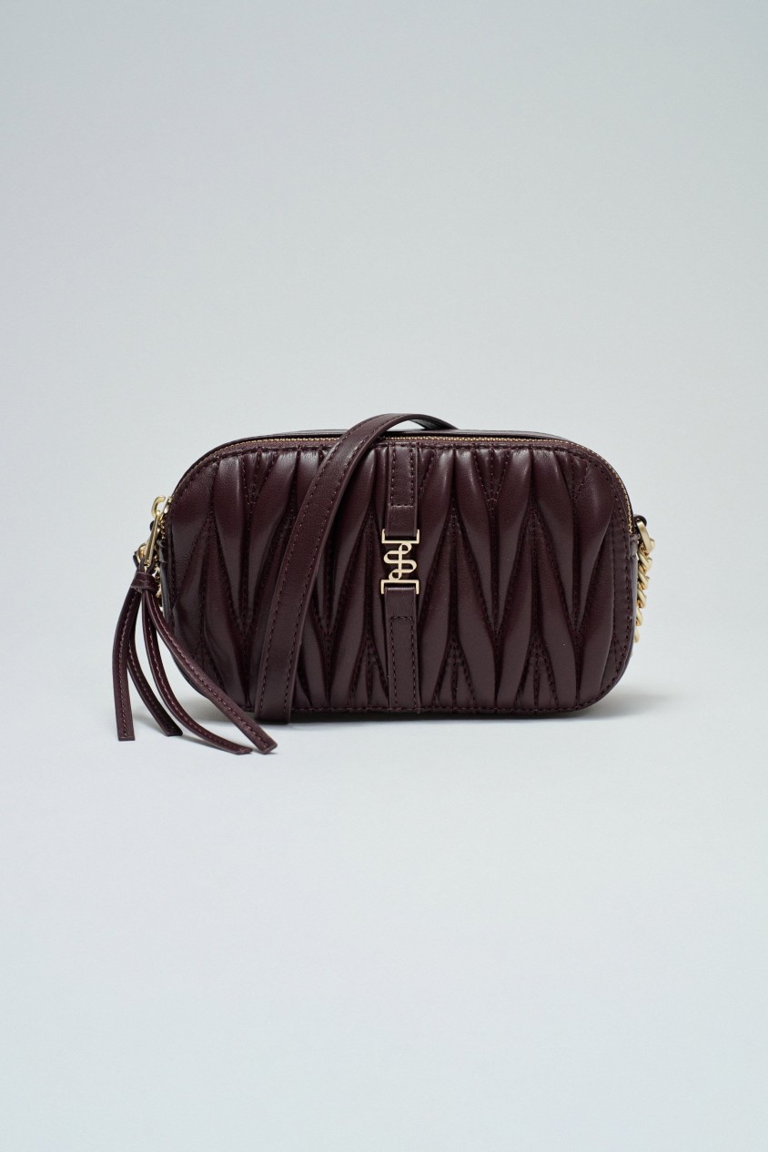 GEWATTEERDE TAS MET LEEREFFECT