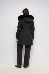 WATTIERTE JACKE MIT FELLIMITAT