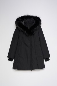 WATTIERTE JACKE MIT FELLIMITAT