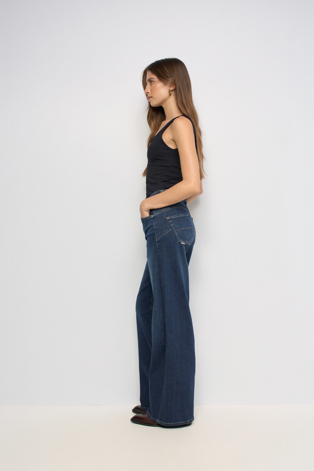 JEANS FAITH PUSH IN WIDE PERFECT SHAPE