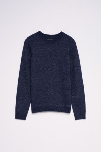 KNITTED JUMPER WITH M�LANGE EFFECT