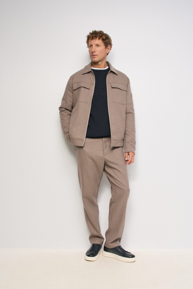 CHINO TROUSERS IN FABRIC