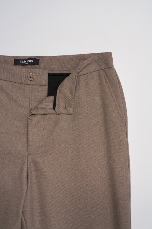 CHINO TROUSERS IN FABRIC