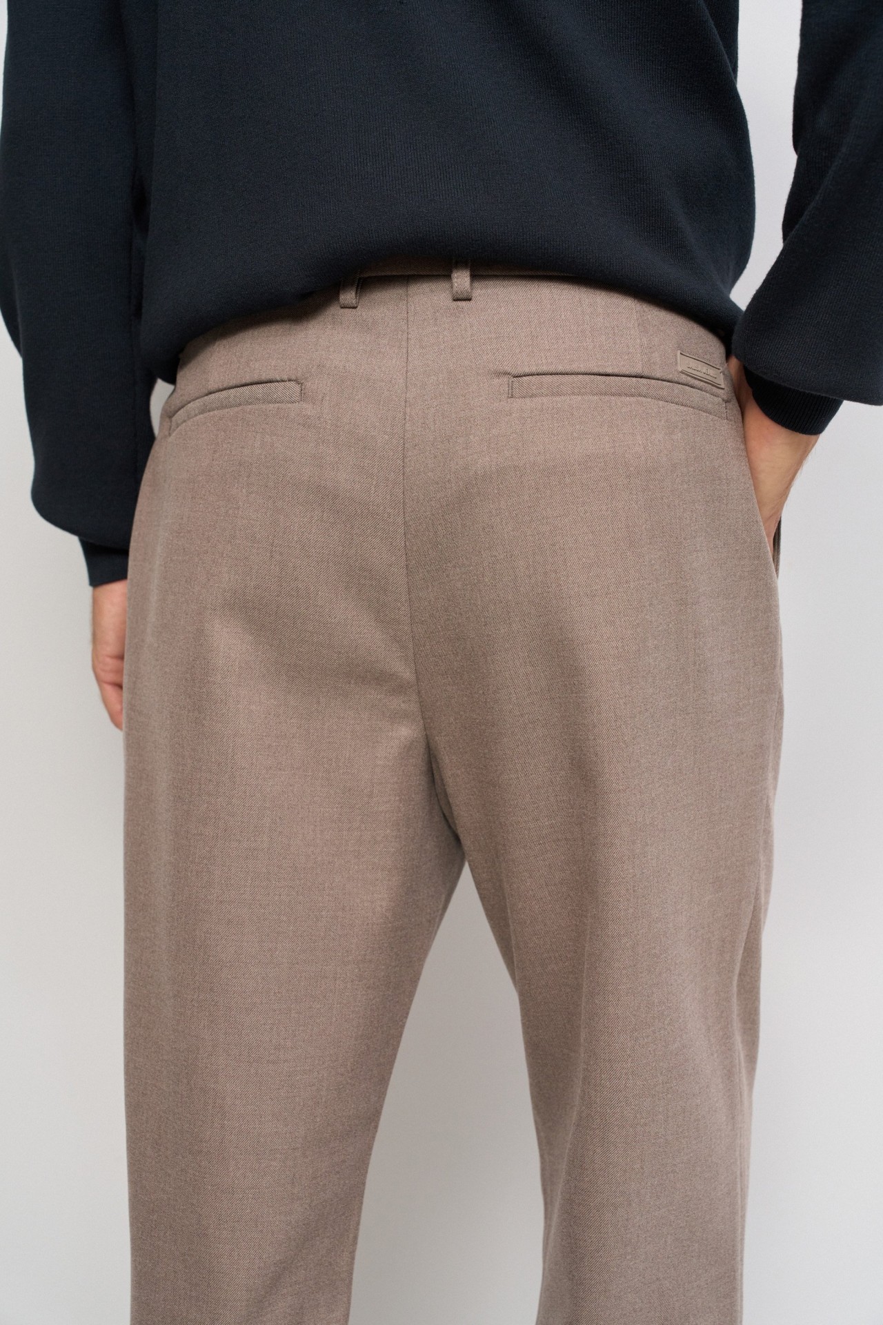 CHINO TROUSERS IN FABRIC