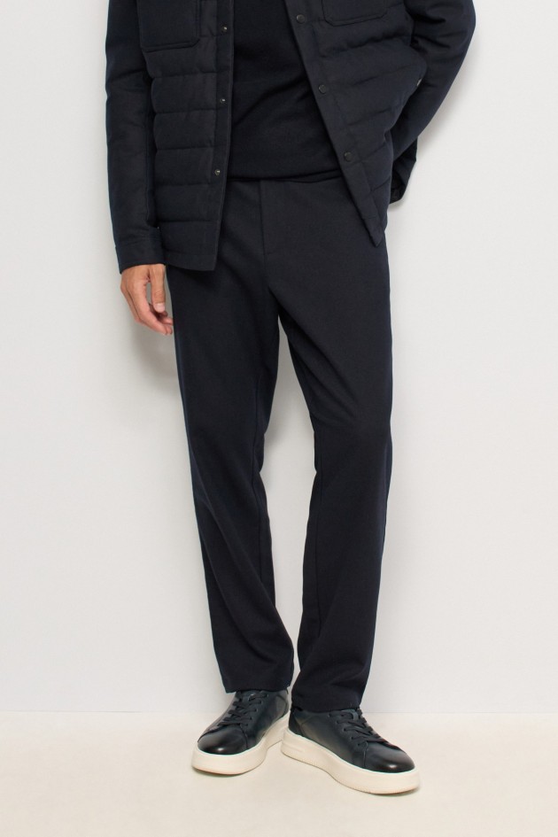 FABRIC CHINO TROUSERS