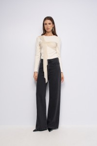 JUMPER WITH FRONT TIE JUMPER WITH FRONT TIE