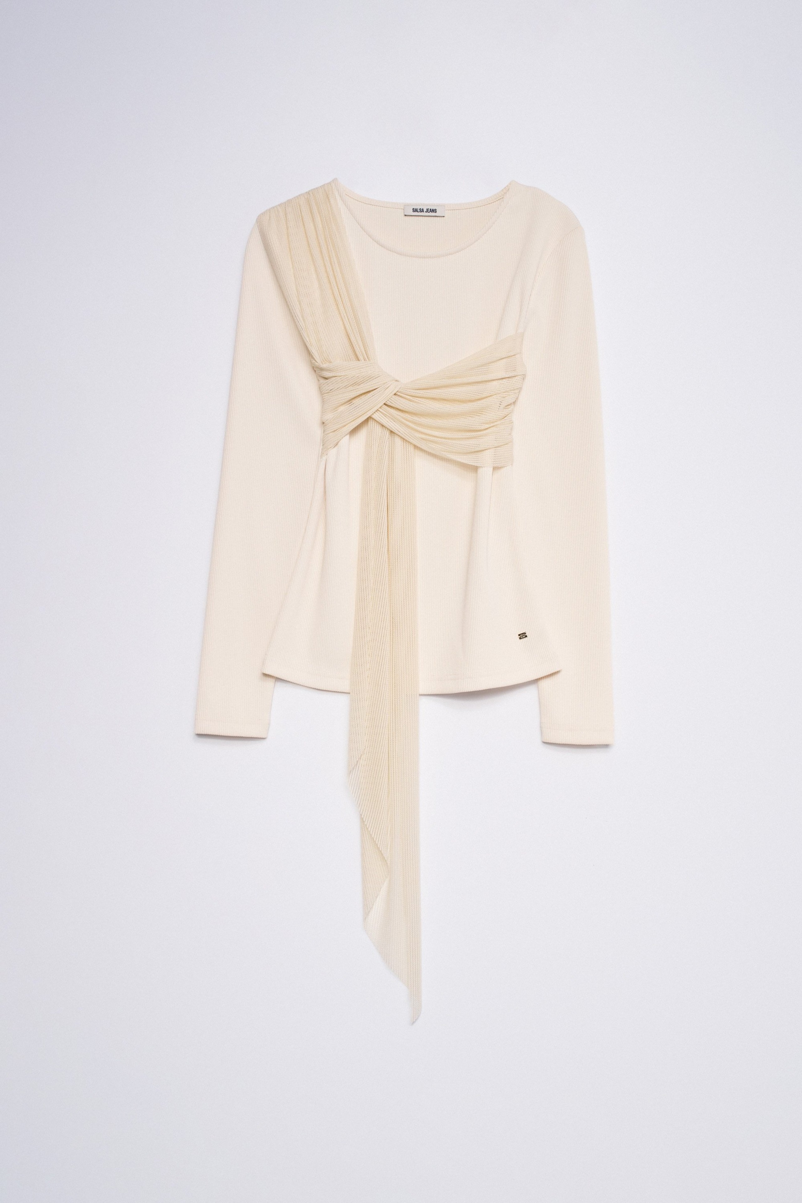 JUMPER WITH FRONT TIE