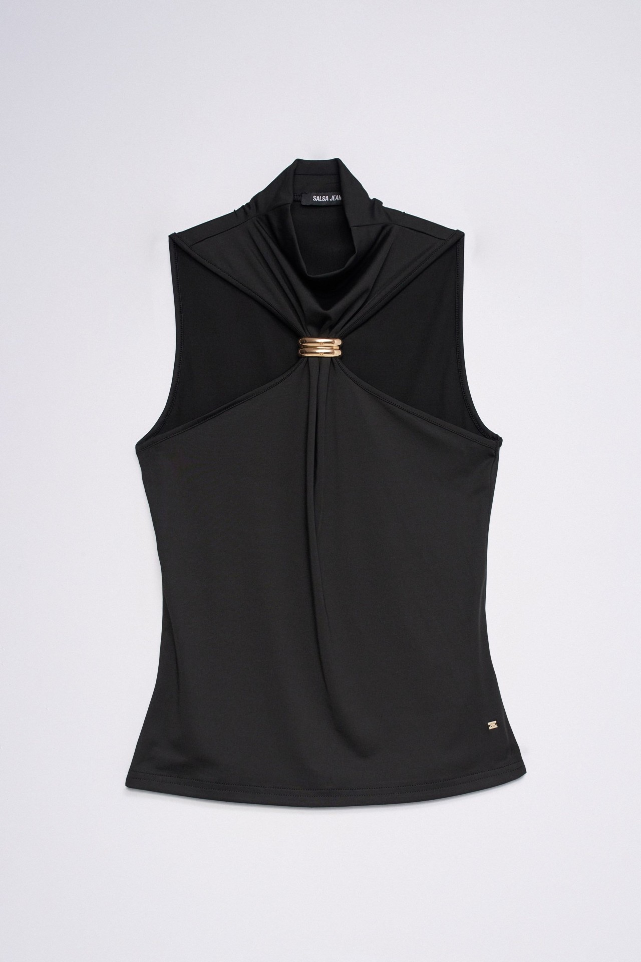 TOP COM APLIQUE MET�LICO