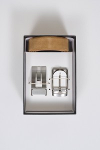 BELT AND TWO BUCKLES GIFT SET