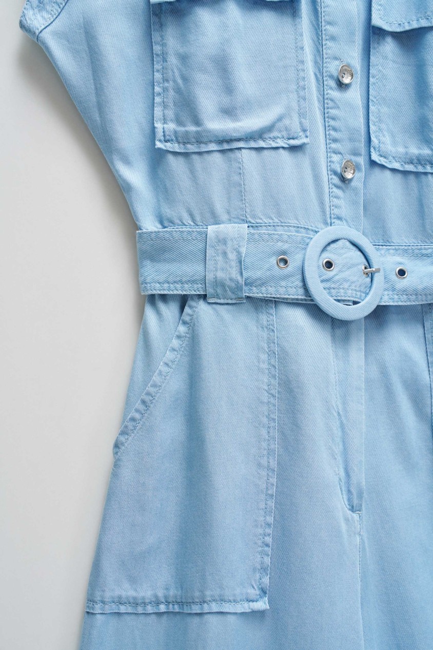 OVERALL IN LIGHTDENIM