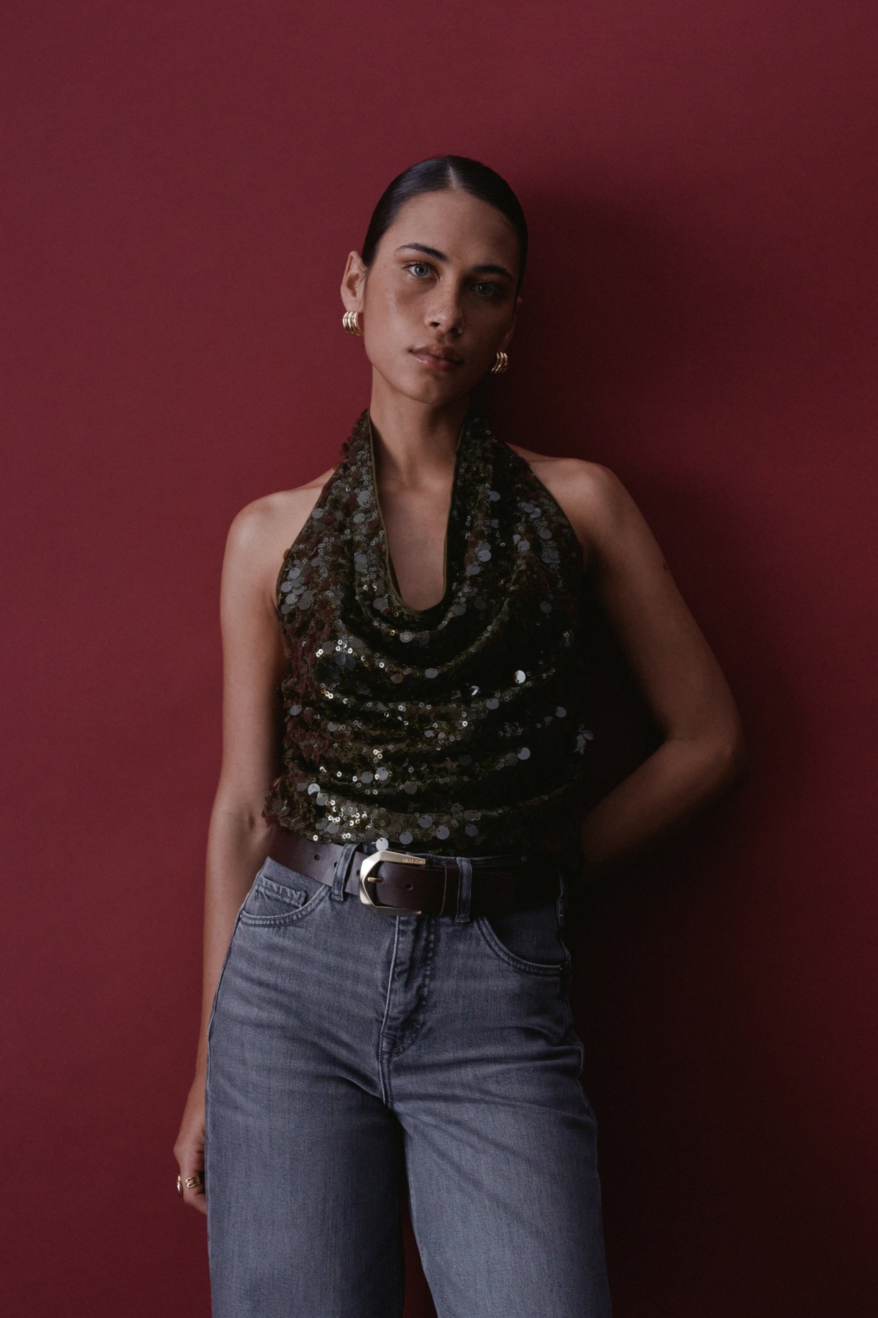 SEQUIN TOP