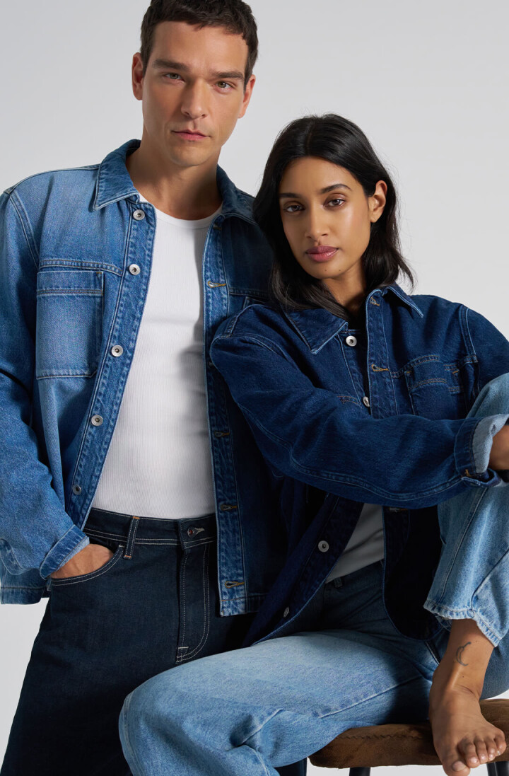 Blouson en jean SALSA ORANGE Stone Blouson en jean SALSA ORANGE Stone